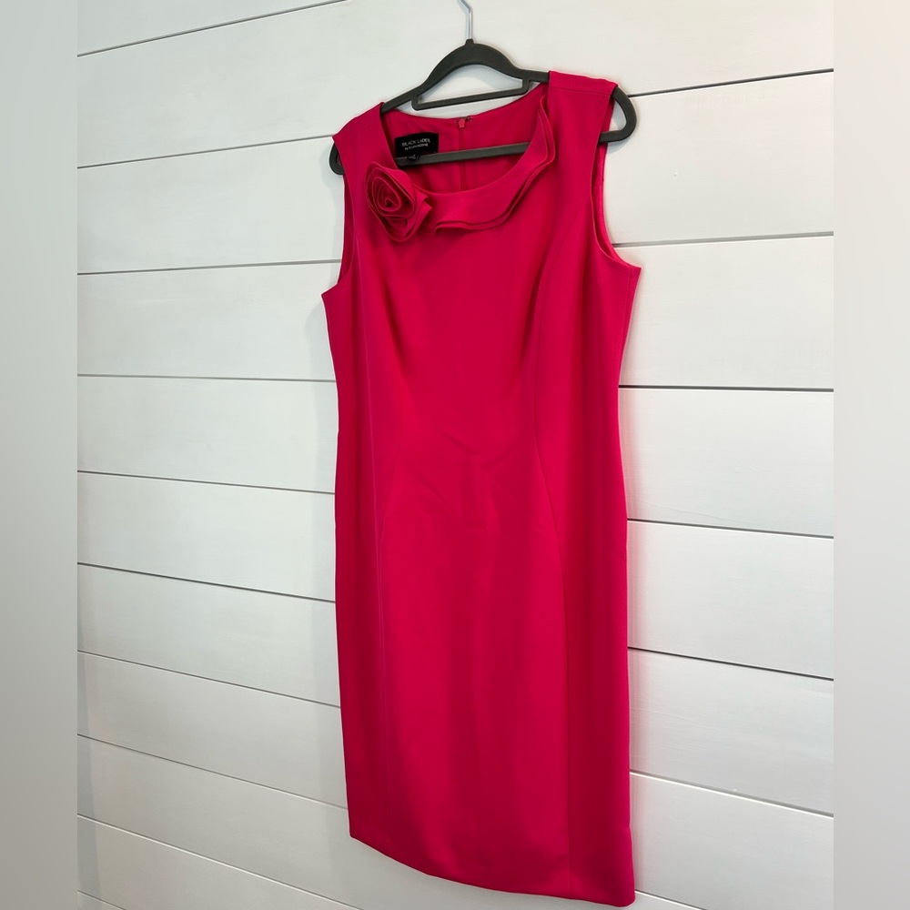 Evan Picone Vibrant Pink Dress Size 10